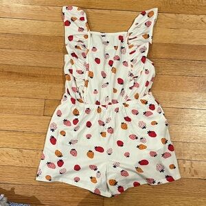 Cute Fruit Print Romper
